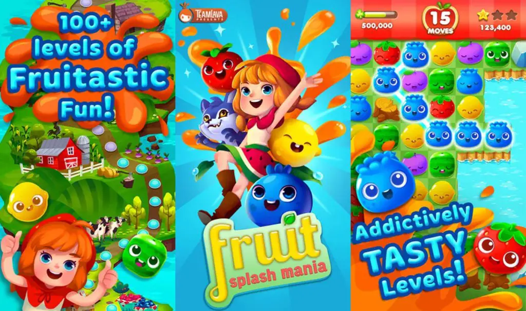 Fruit Splash Game