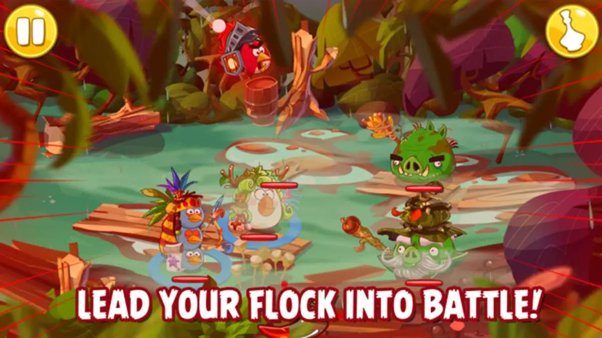 Angry Birds Epic Turn Based Battle