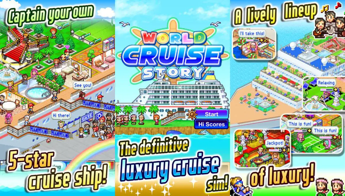World Cruise Story Kairsoft Game